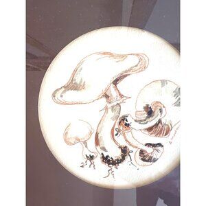 Vintage Dorothy Moreau Original Art Framed Mushrooms